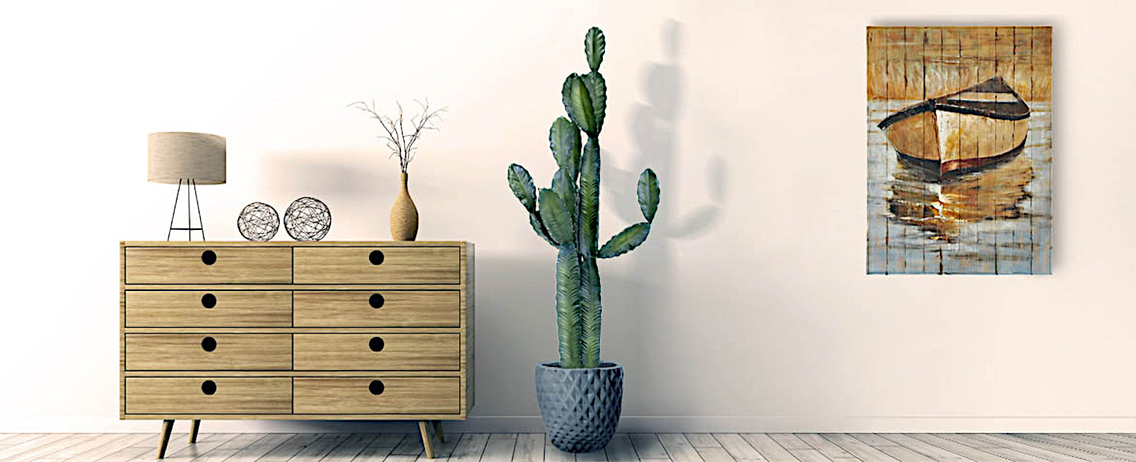 Low-cost artificial cactus