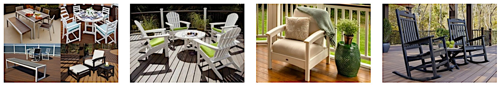 Distinct Trex outdoor furniture