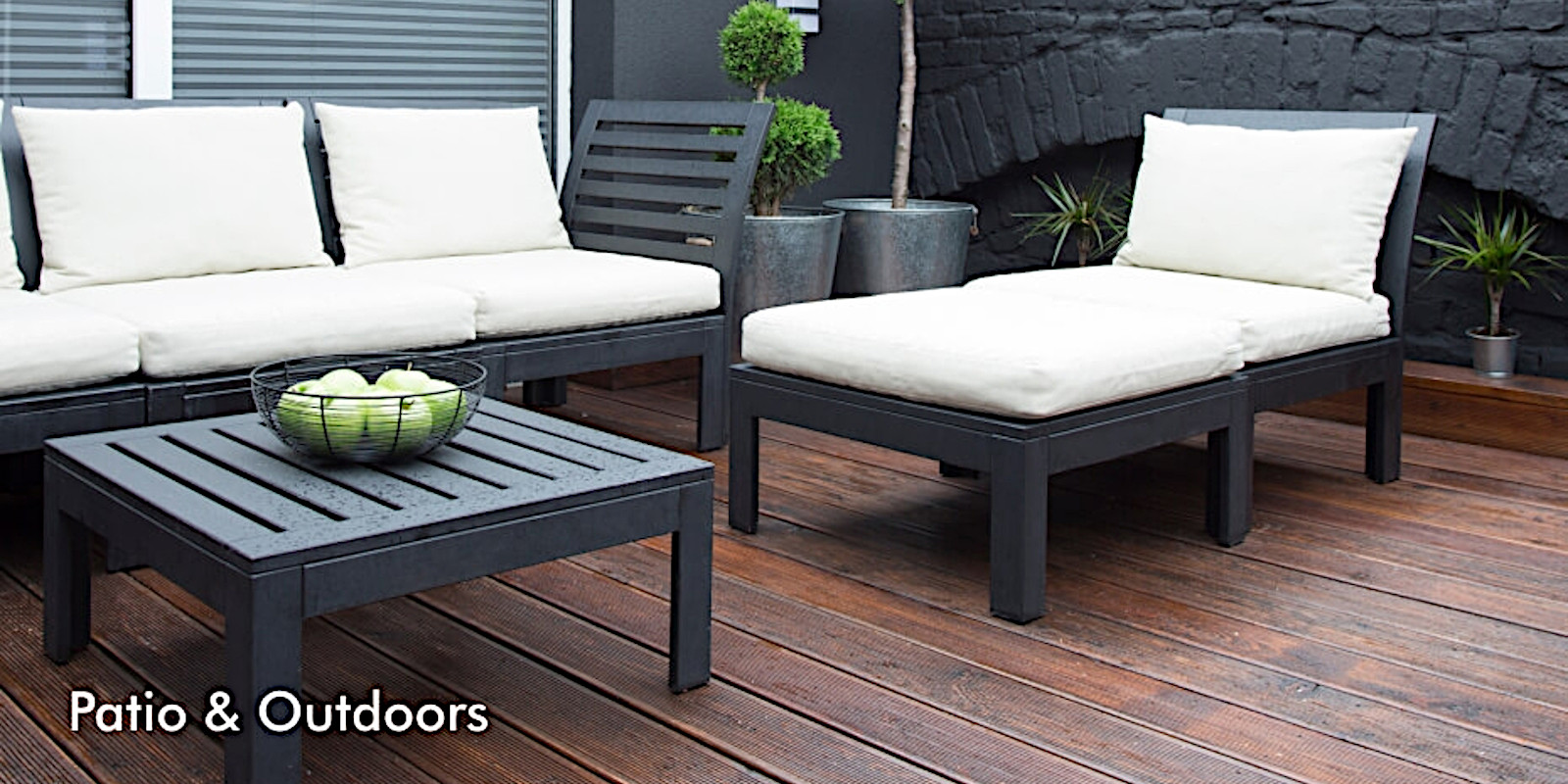 Patio furniture at a reduced price
