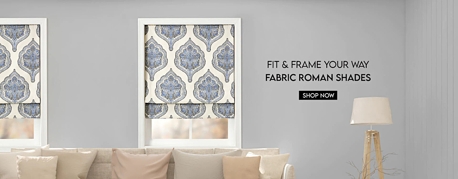 Discount Rate roman shades
