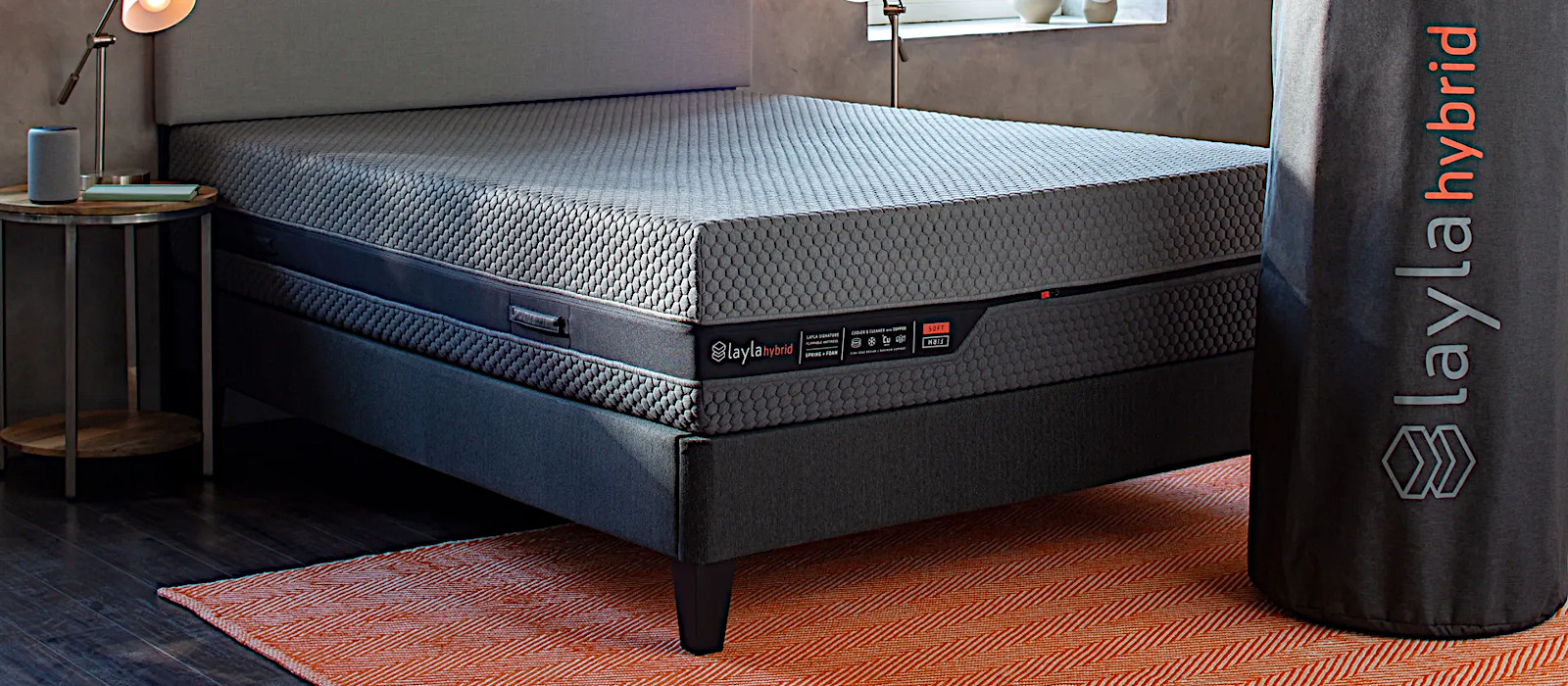Deal copper infused flippable hybrid mattress