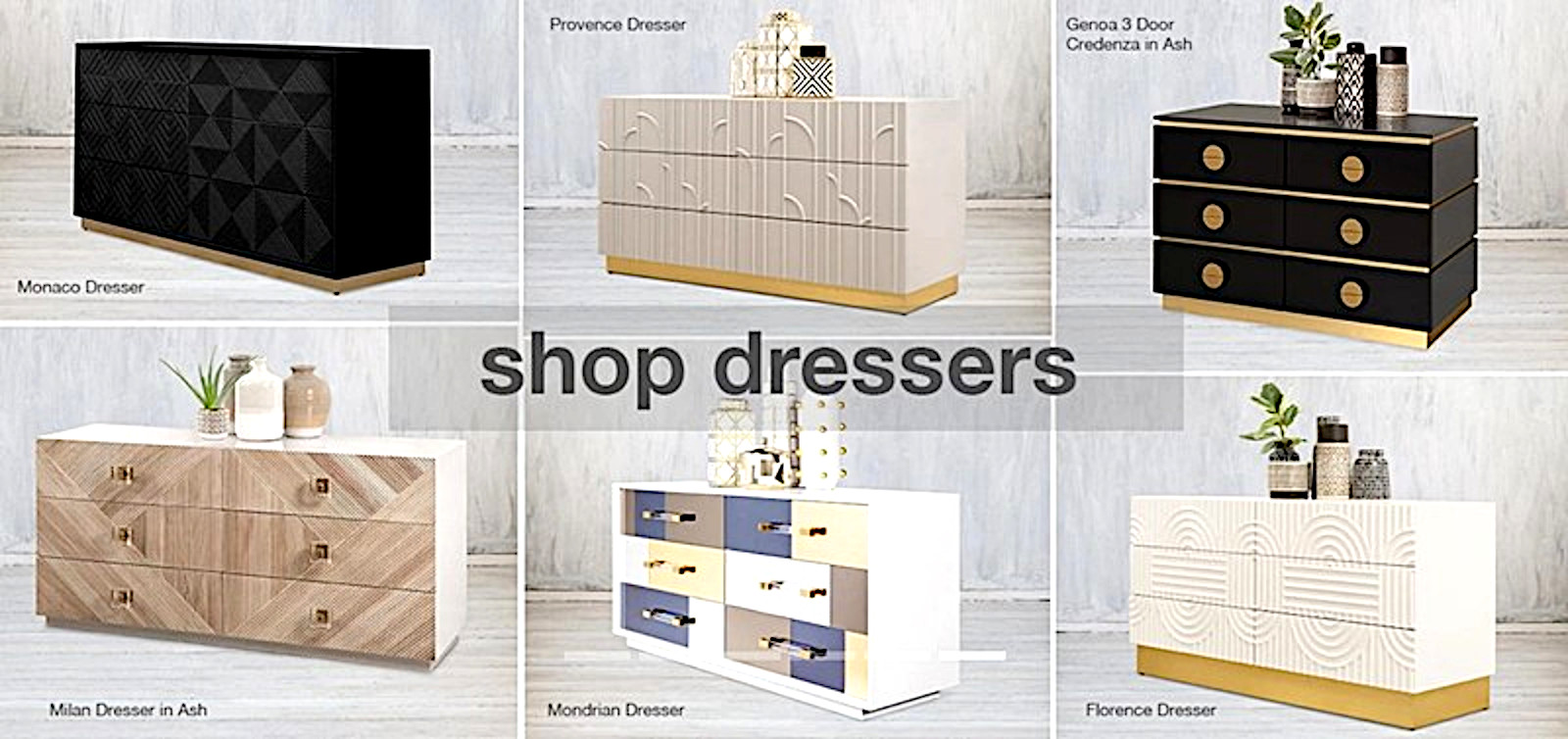 At A Bargain Price modern dressers