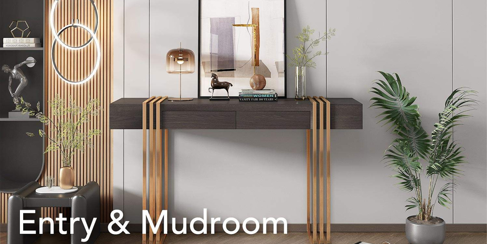 Entry mudroom furniture