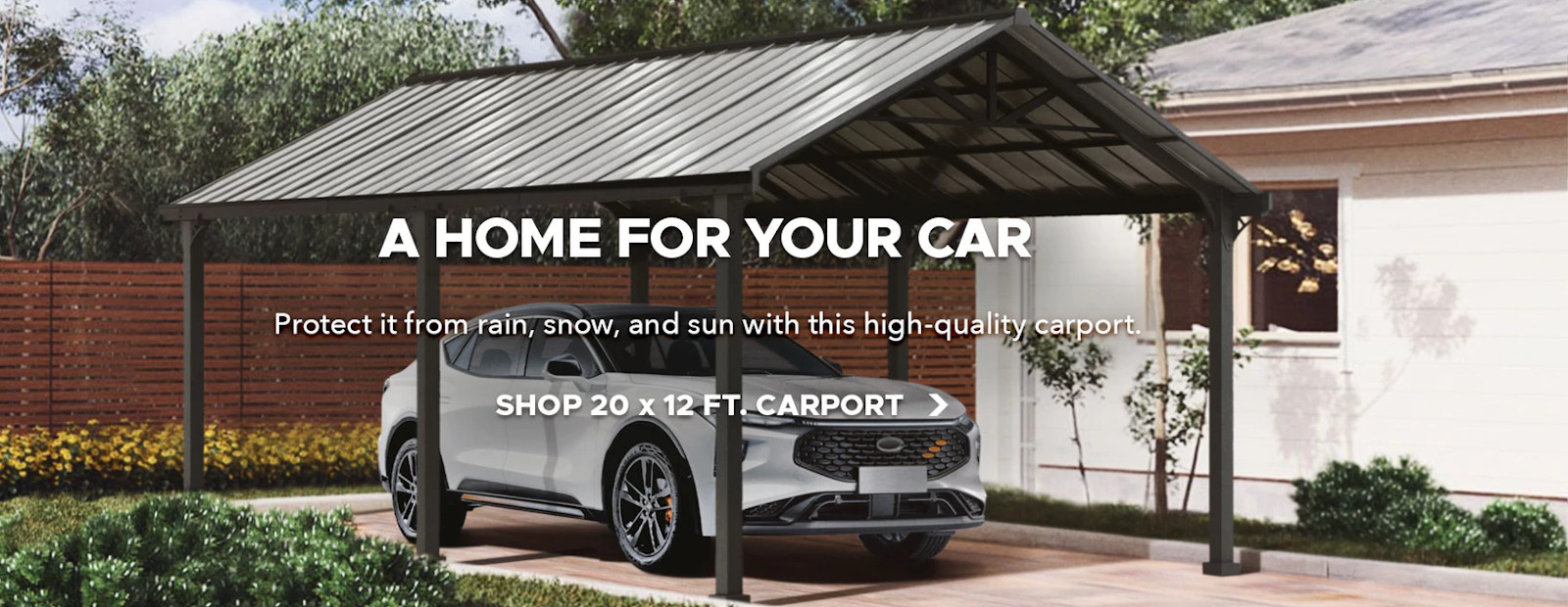 Low-priced carport