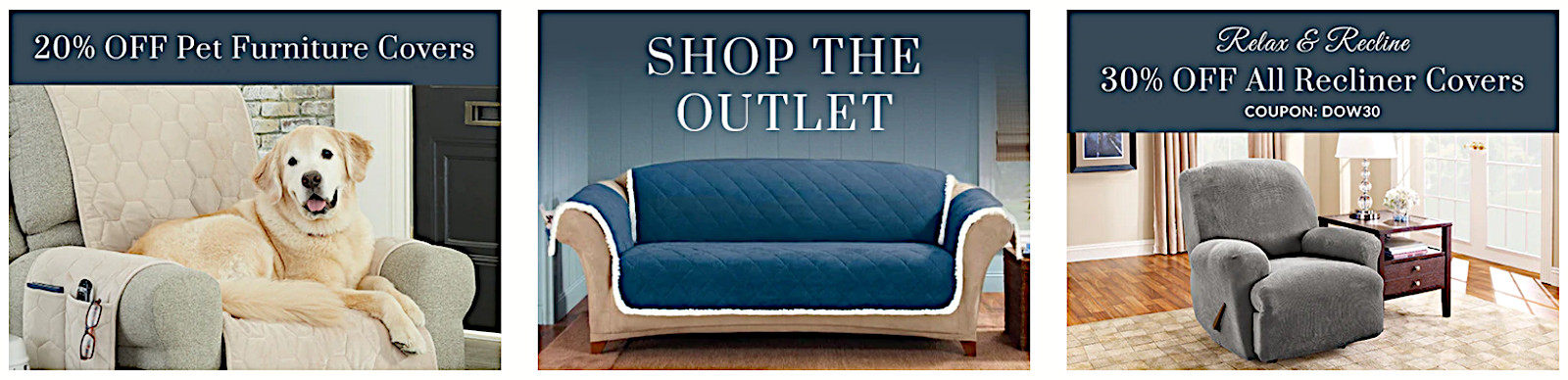 Cut-price pet furniture recliner covers
