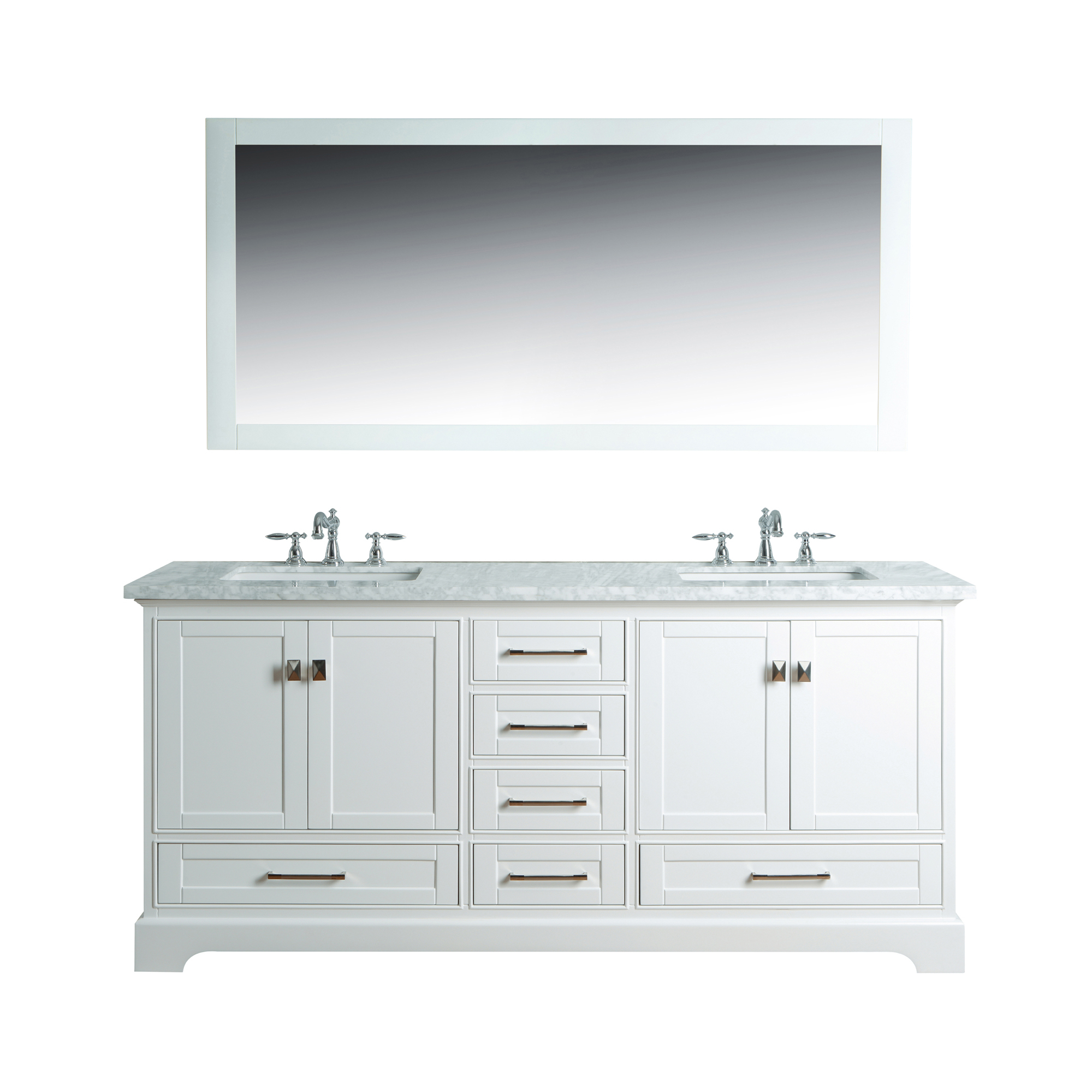 Double Sink Bathroom Vanity Mirror Newport