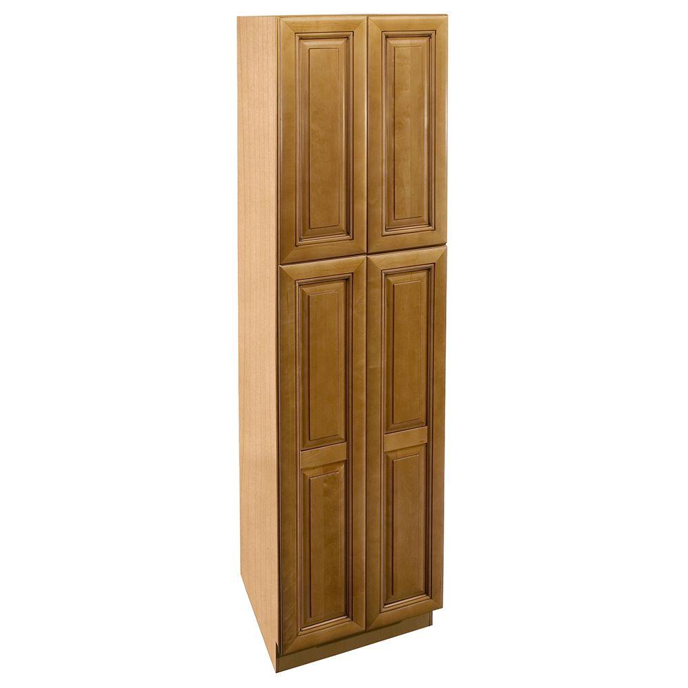 Pantry Utility Double Door Rollout Trays Kitchen Cabinet